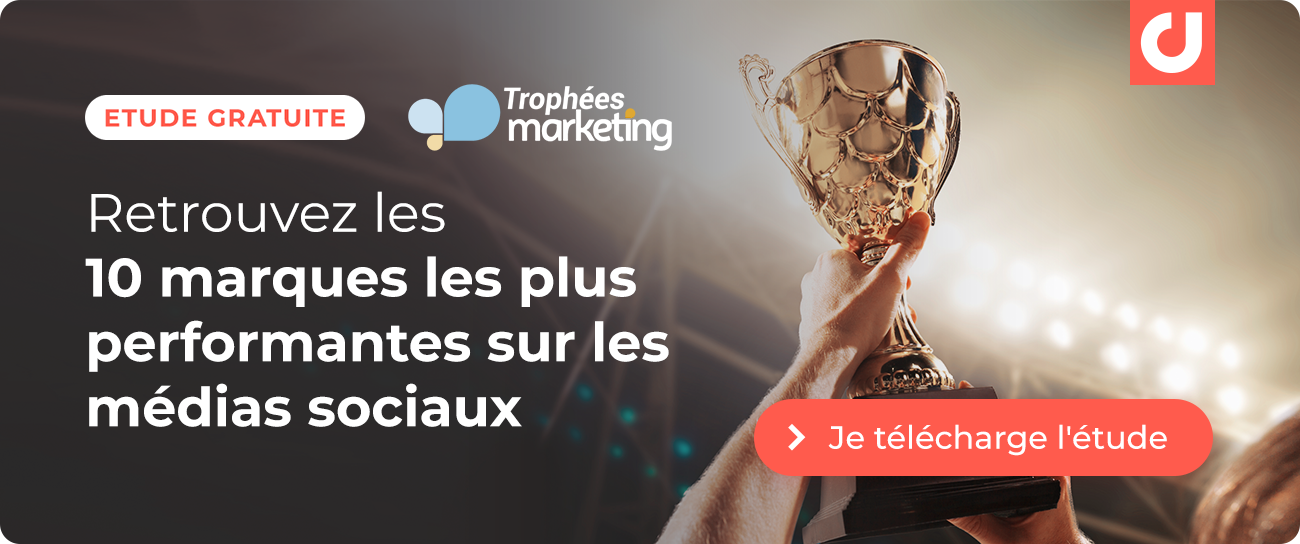 Les 10 marques des Trophées marketing les plus performantes sur les médias sociaux