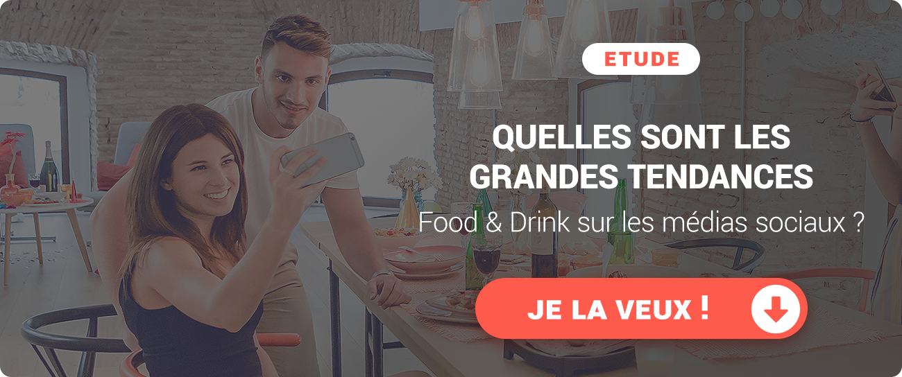 Quelles sont les tendances du marché Food and Drink sur les médias sociaux ? Etude gratuite