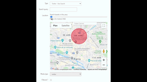 4-Monitor Twitter Mentions From A Specific Geolocation