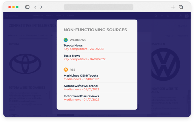 6. Non-Functioning Sources