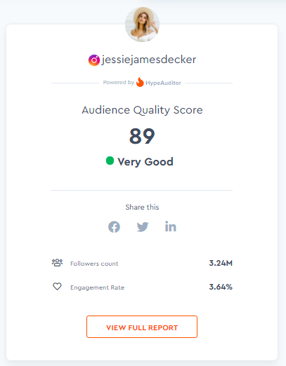 hypeauditor-influencer-report