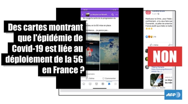 Fake News sur la 5G : le fact-checking de l'AFP Factuel