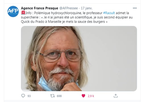 Le compte parodique de l’Agence France Presque