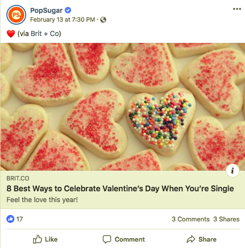 Popsugar Valentine's Day