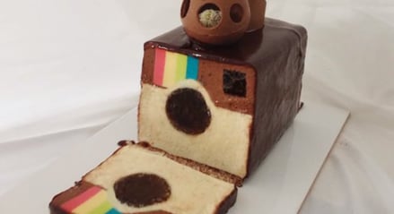 Instagram-cake