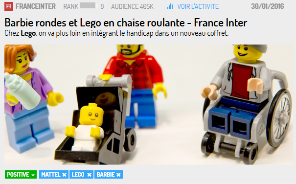 Lego fauteuil roulant 