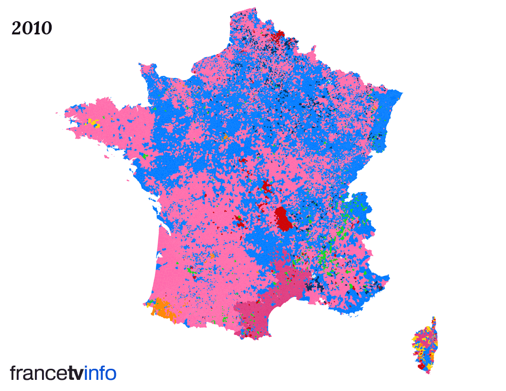 Gif carte chaleur France