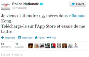 tweet Police nationale