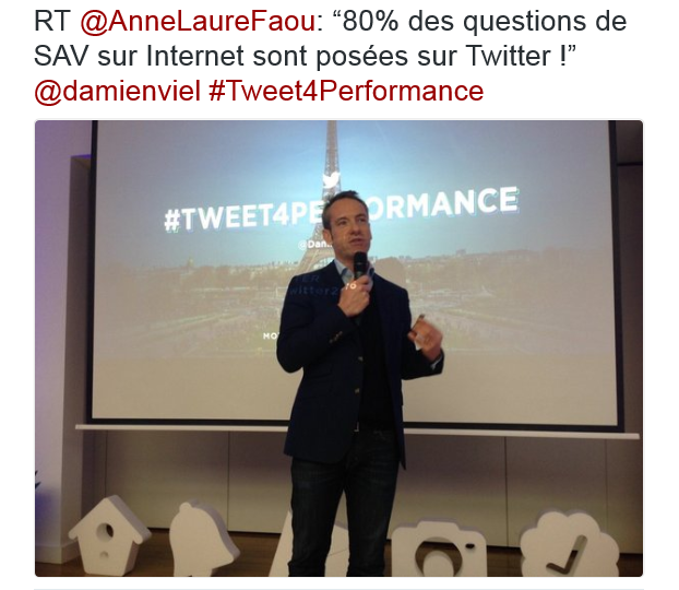 Damien Viel, DG Twitter France : 80% des questions SAV sur internet sont posées sur Twitter !