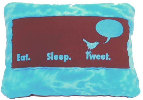 Coussin Twitter