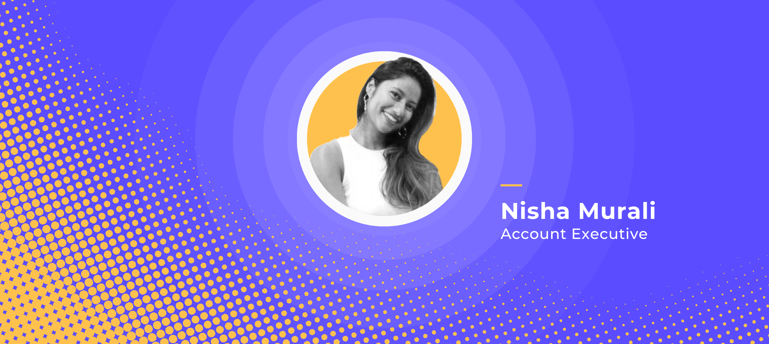 Nisha Murali interview (Blogpost Cover)
