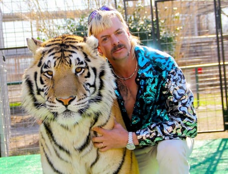 Joe Exotic in Digimind Streaming Blog