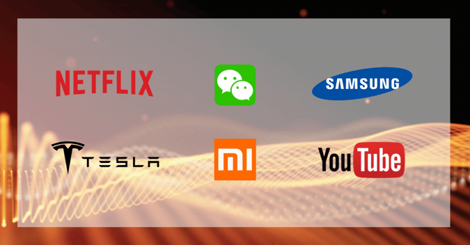Netflix, Wechat, Samsung, Tesla, Xiaomi, and YouTube ranked as Dynamo Brands in Dentsu's Global Dynamo Brand Index 2019. 