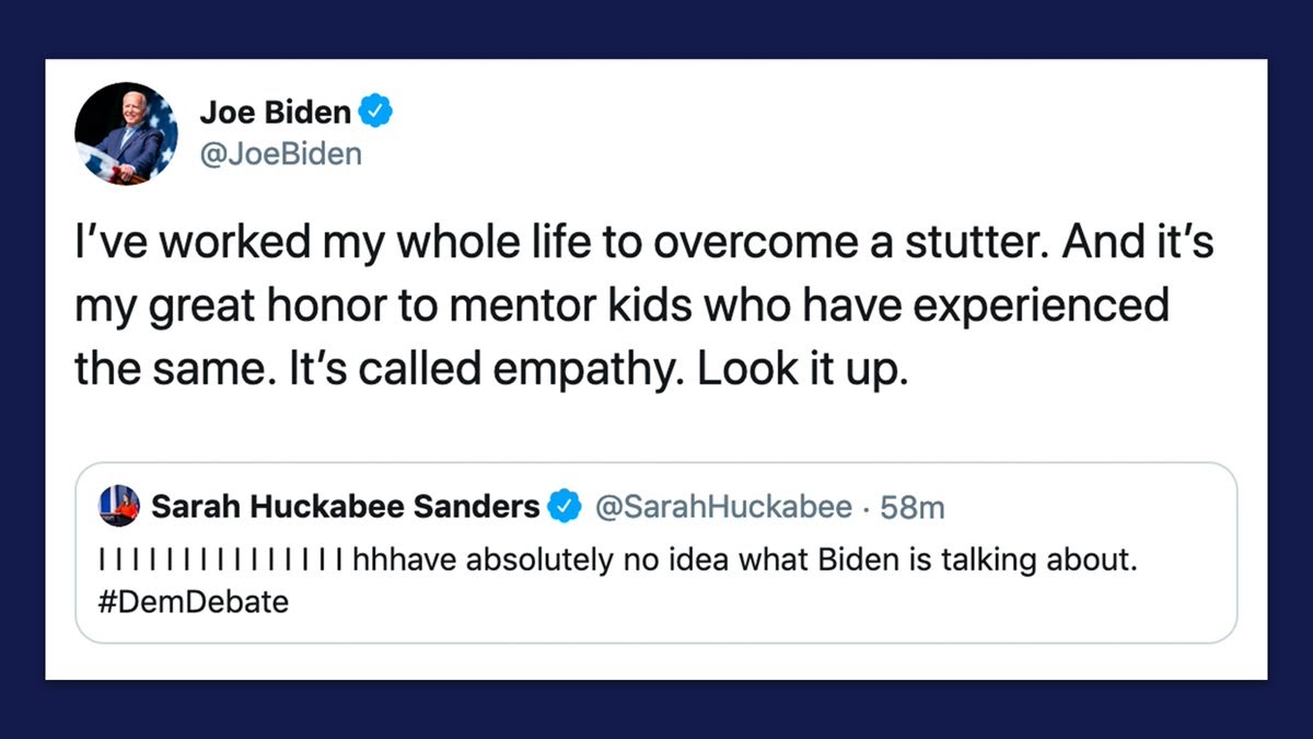 Joe Biden tweet