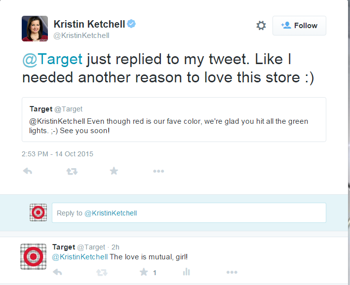 Target Engagement Tweet