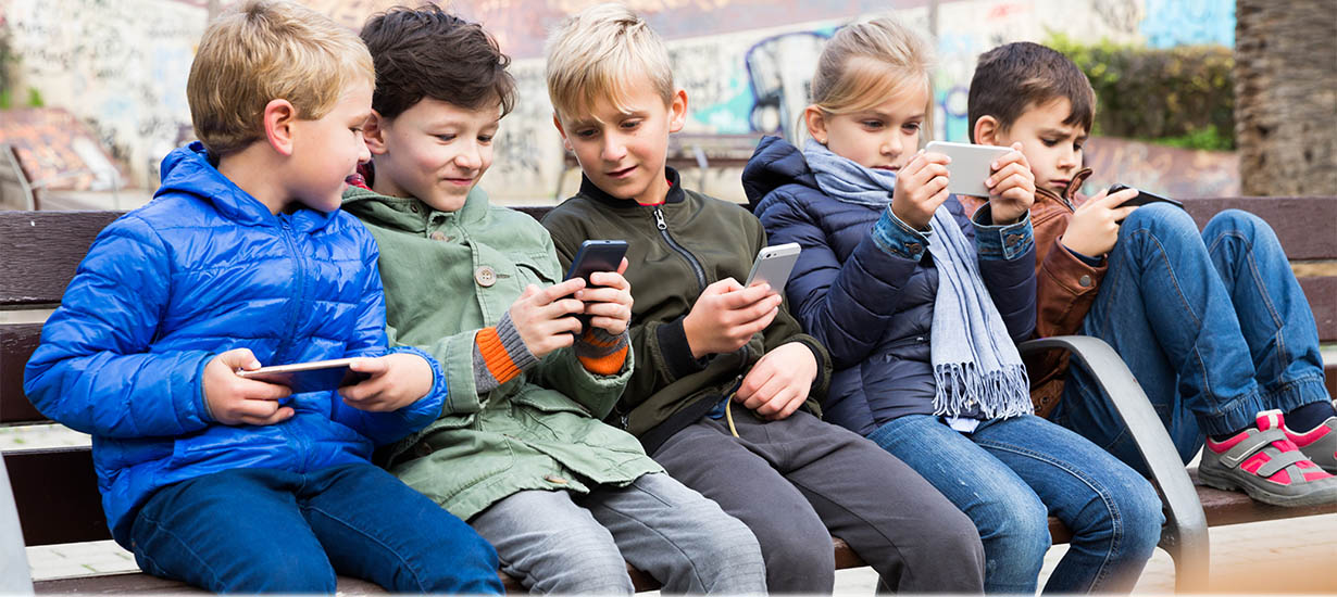 46% des enfants de moins de 10 ans sont équipés d'un smartphone